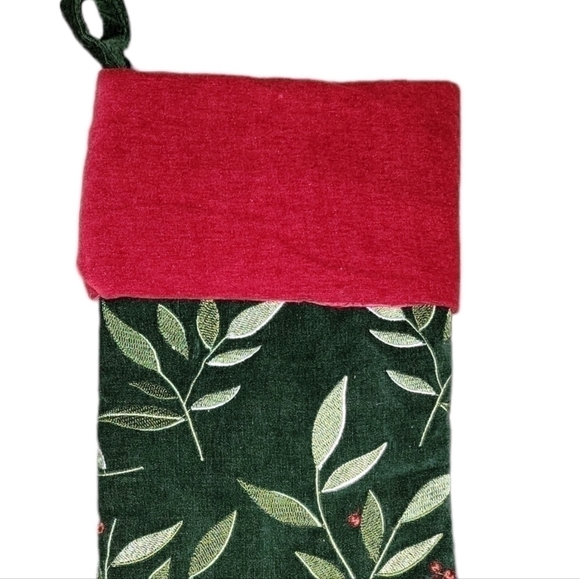 Christmas stocking length 17" width across top 7" - Picture 7 of 8